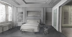Эскизы Андрея Понкратова | Спальня Владимира